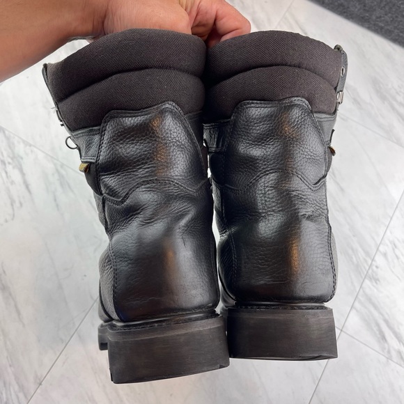 Northlake Gore-Tex GTX Vibram insulated black leather boots mens 10 W Wide main image 11